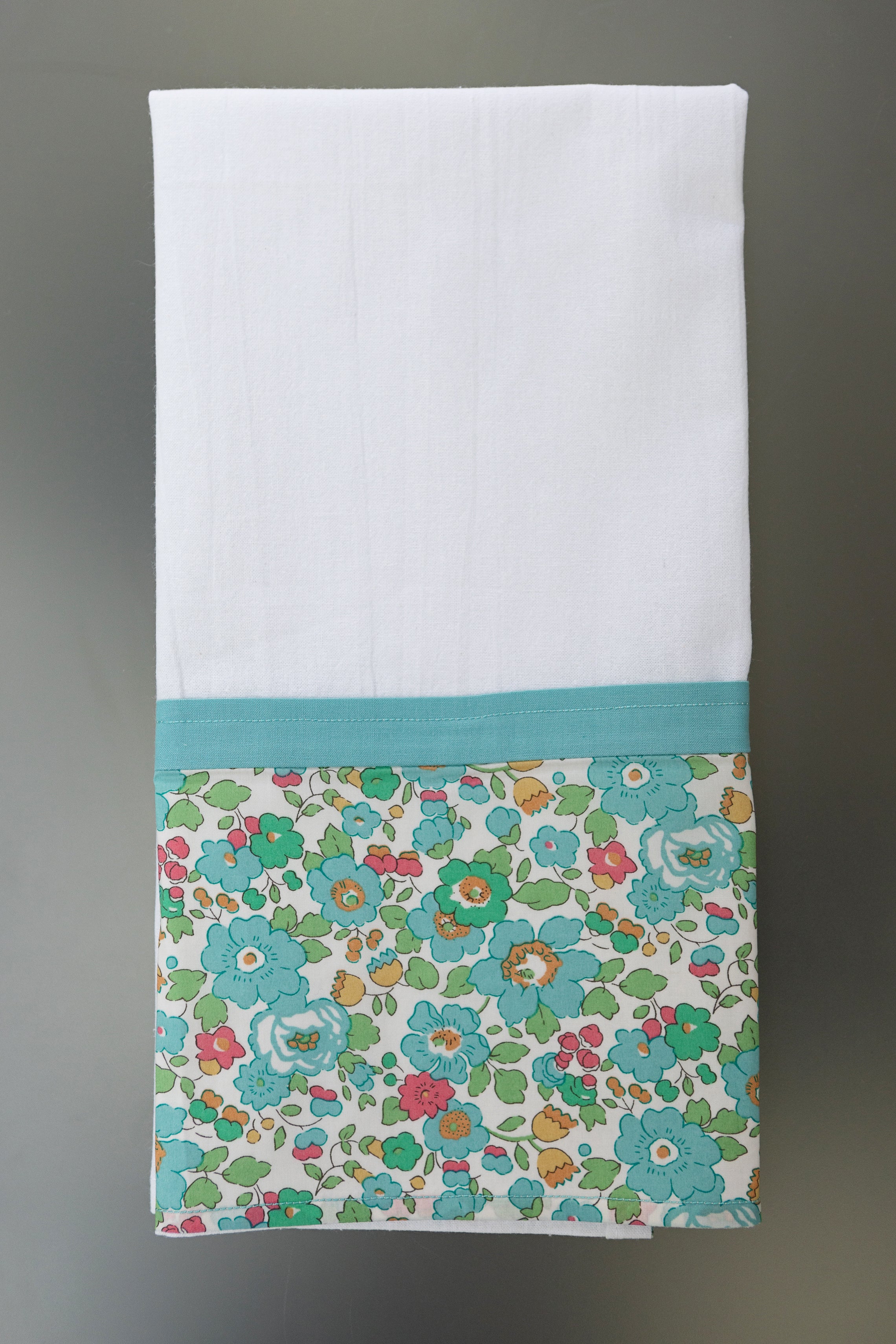 Shades of Spring Tea Towel