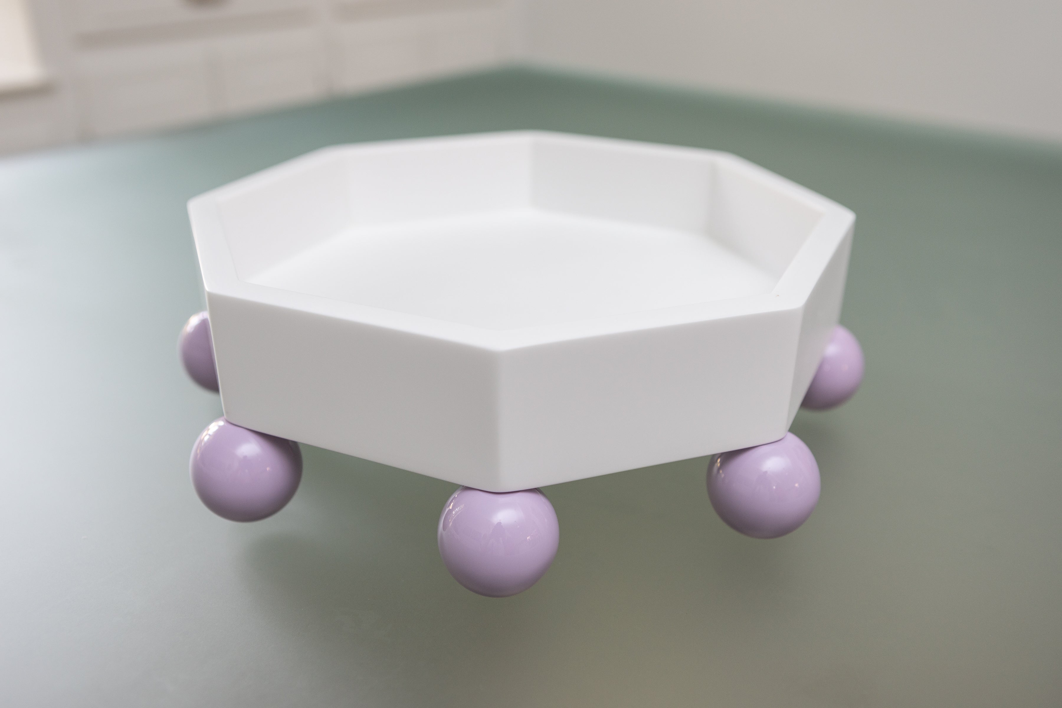 Octagonal Tray (Lavender)