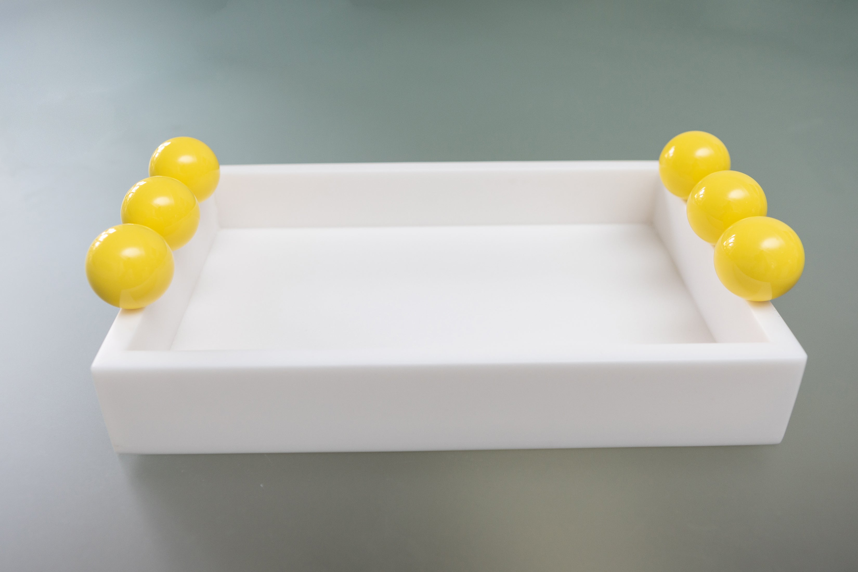 Knobby Curio Tray (Yellow)