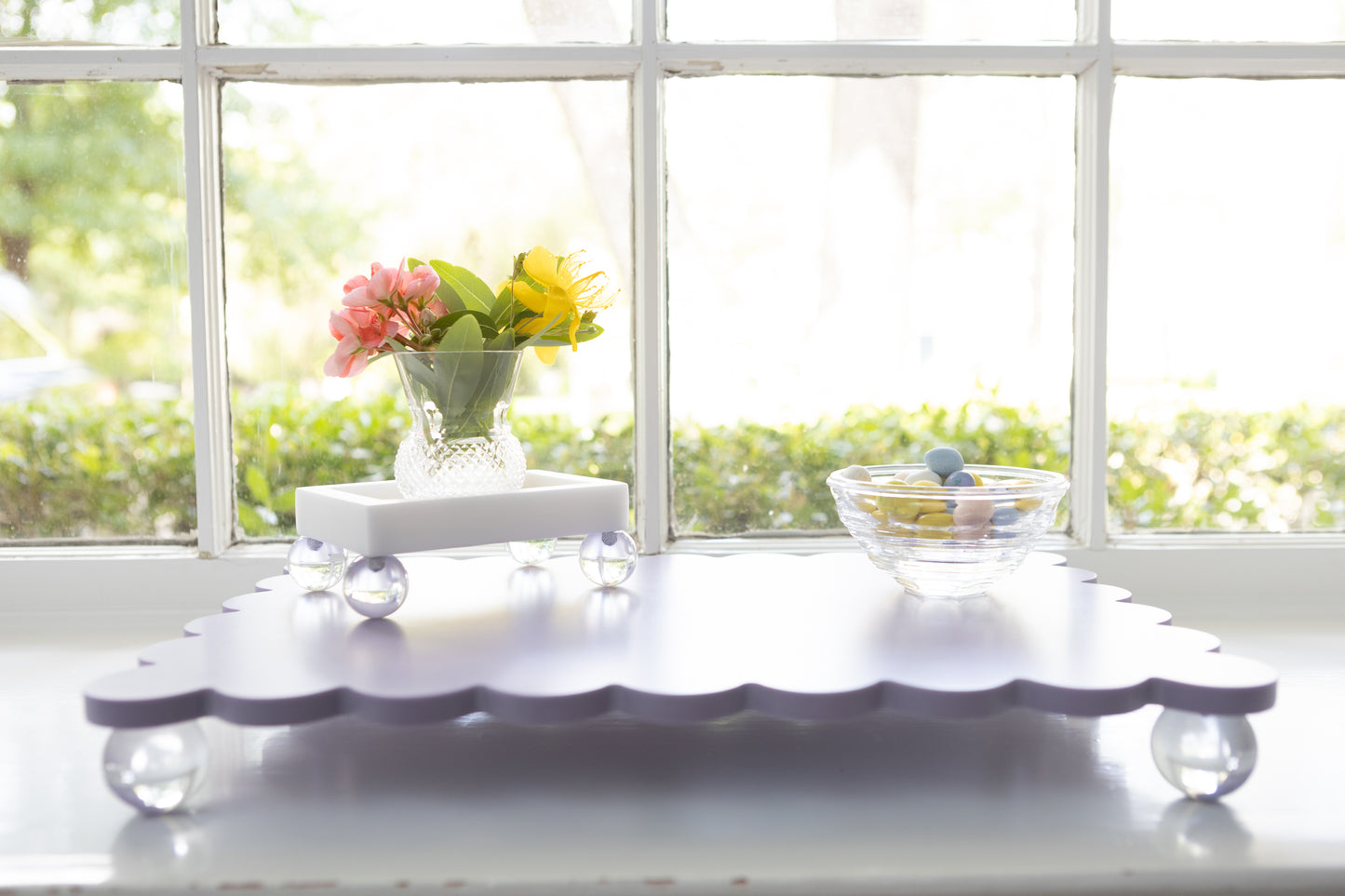 Lavender Serving Tray