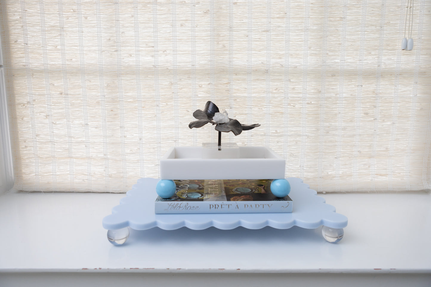 Ice Blue Serving Tray
