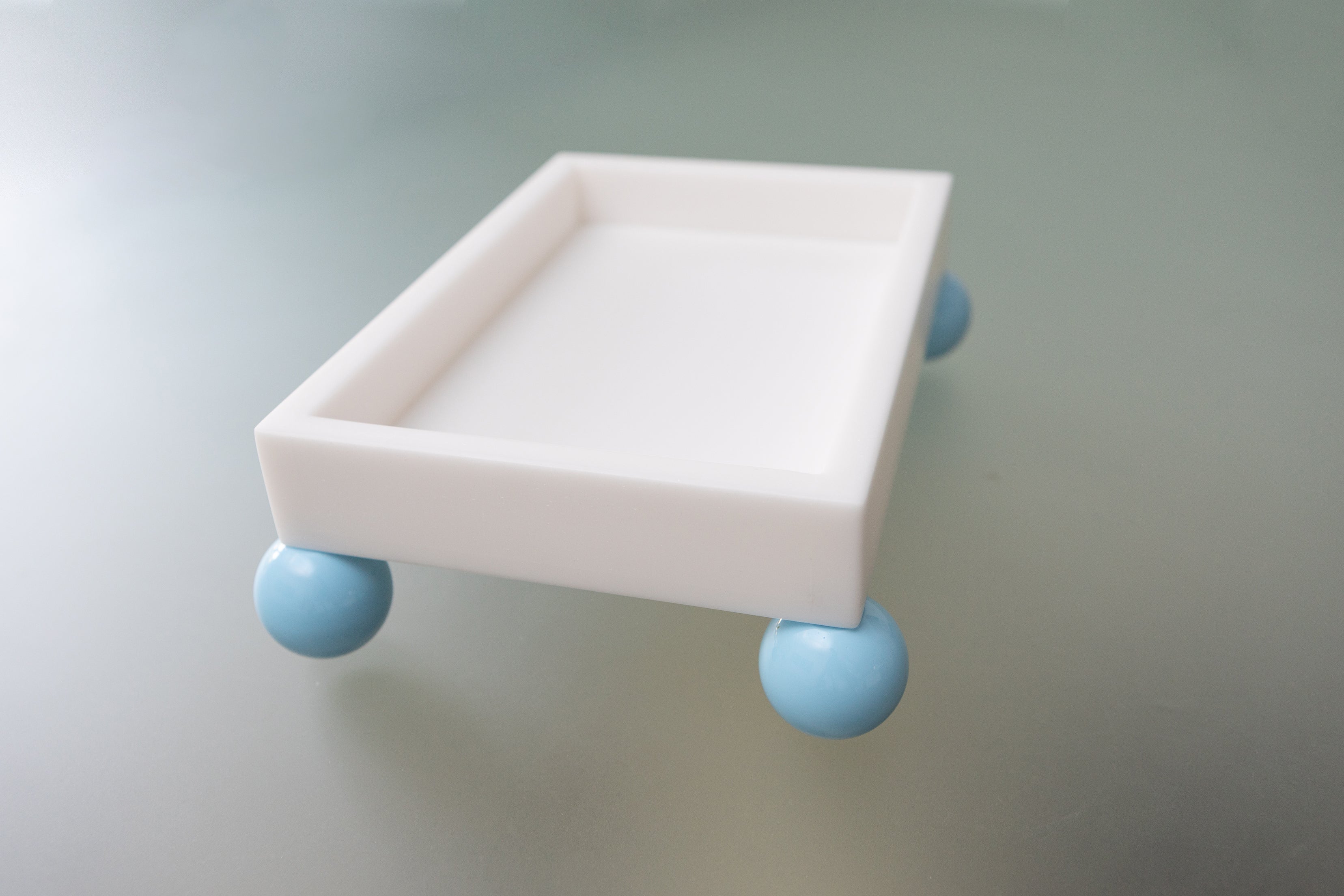 Small Dish with blue base
