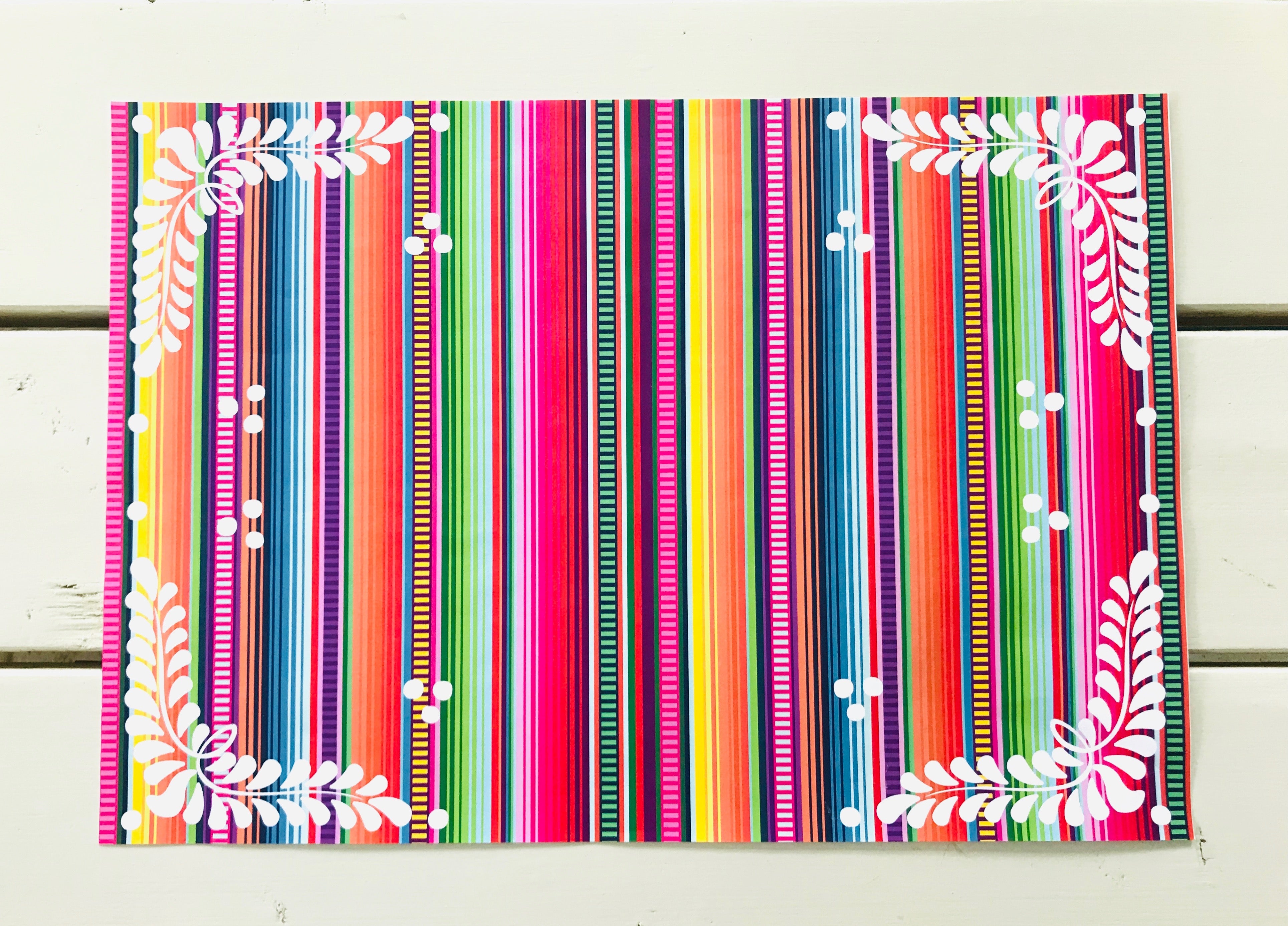 Serape Paper Placemats