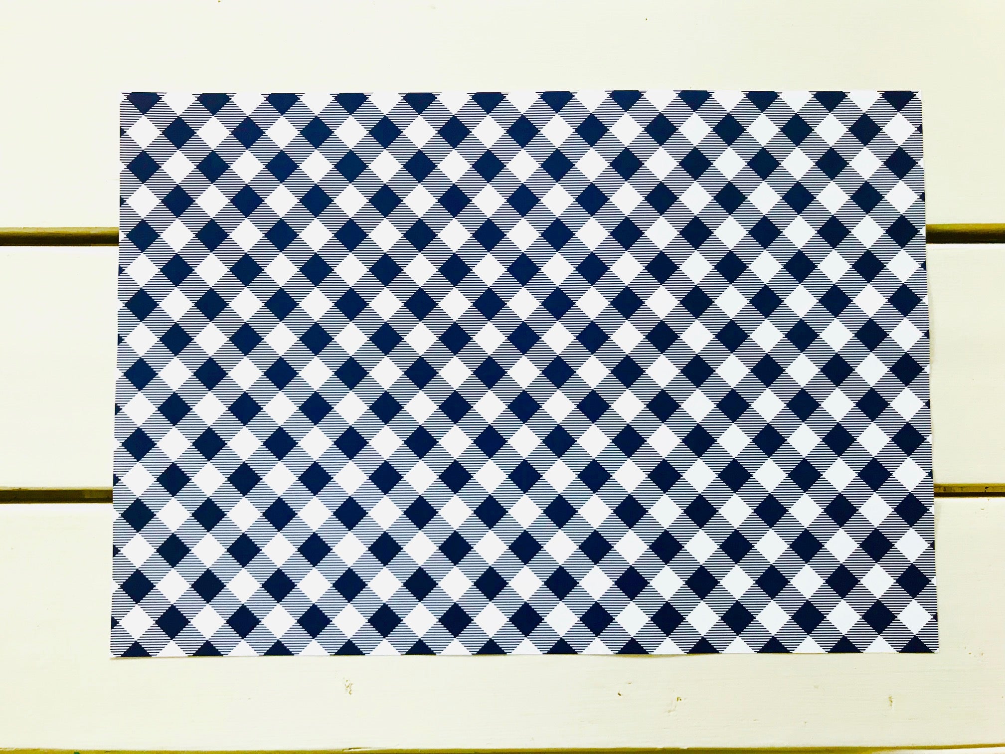 Patriotic Gingham Placemats (2 colors available)