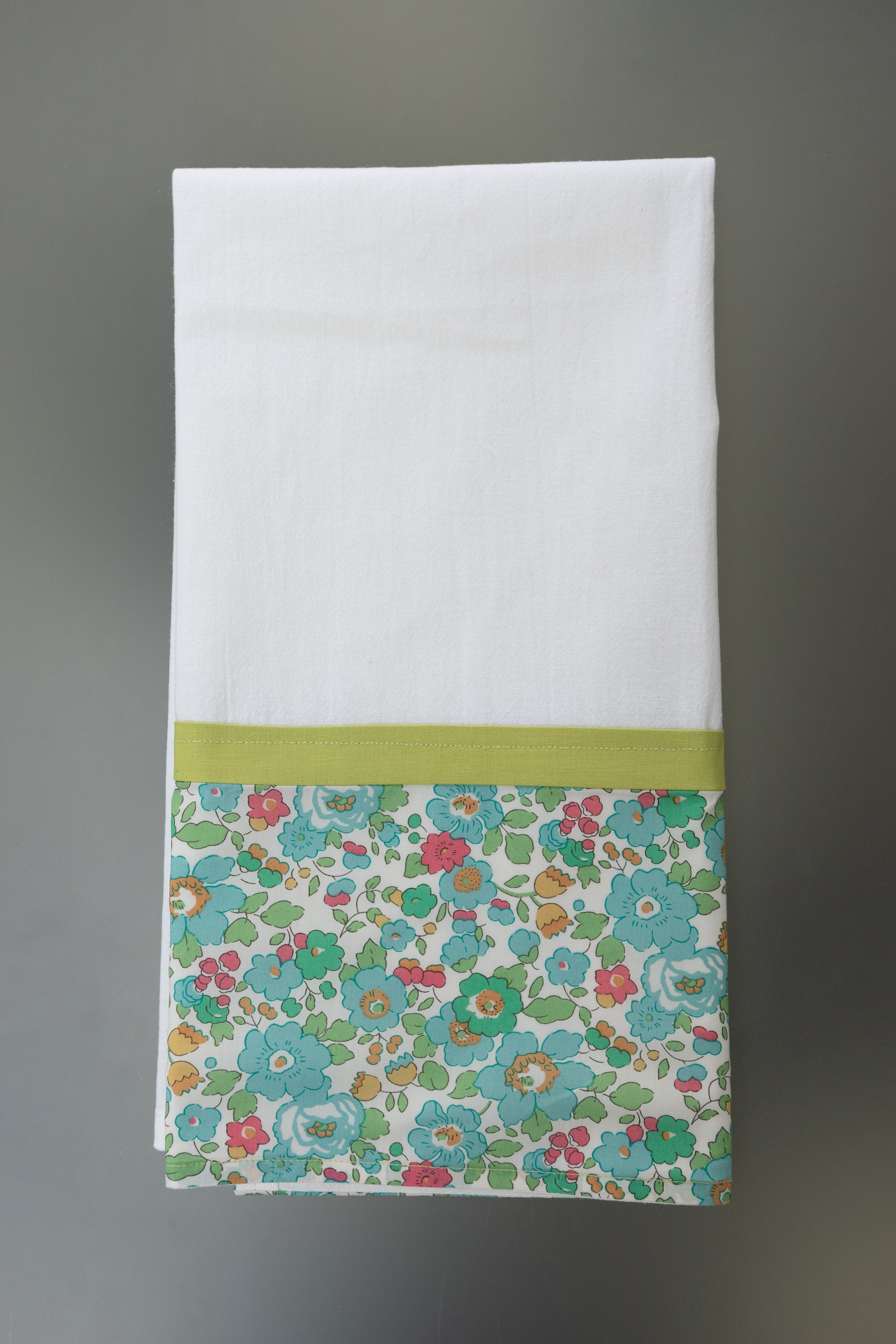 Shades of Spring Tea Towel