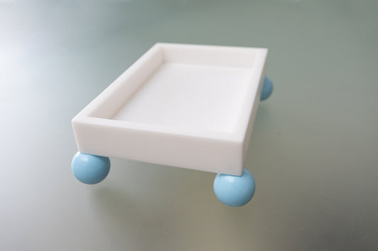 Small Dish with blue base